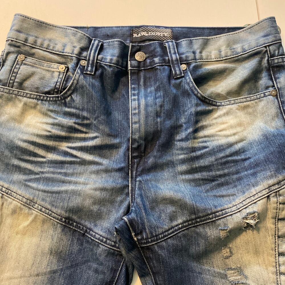 Raw & Dirty denim jeans for men
